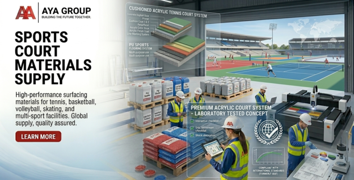 ITF-Certified Outdoor Sports Flooring Materials