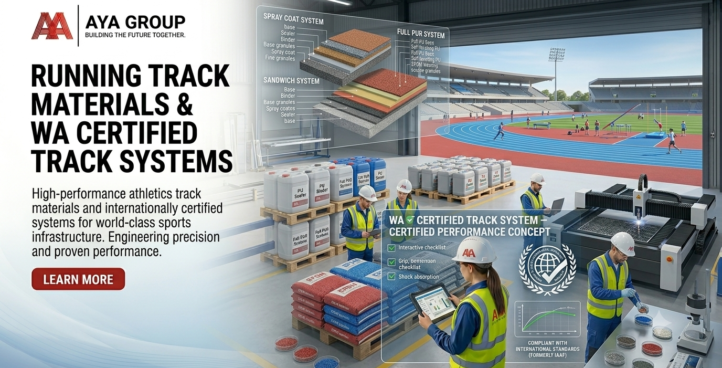 Running Track Materials & WA Certified Systems